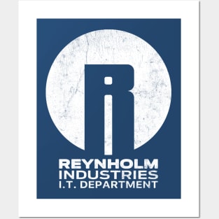 Reynholm Industries / IT Crowd \ Vintage-Look Design Posters and Art